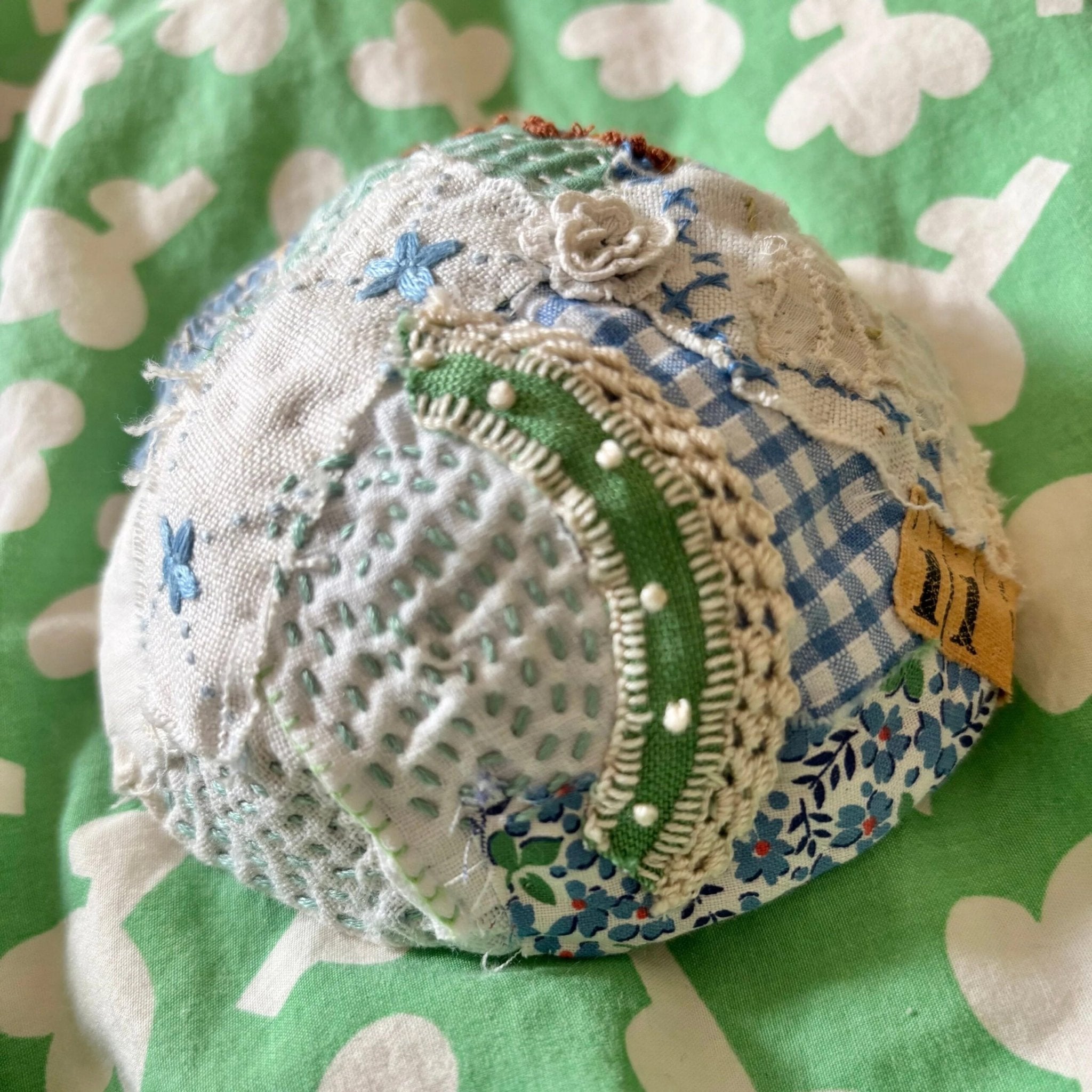 Textile Pinch Pot Pattern - Amy Kallissa