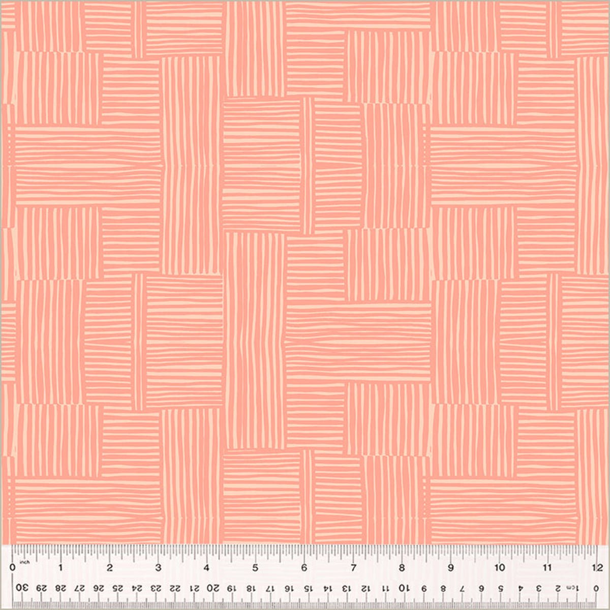 PRE-ORDER - Heather Ross Ruby + Bee Blenders - Woven - Shell/Peachy - Amy Kallissa