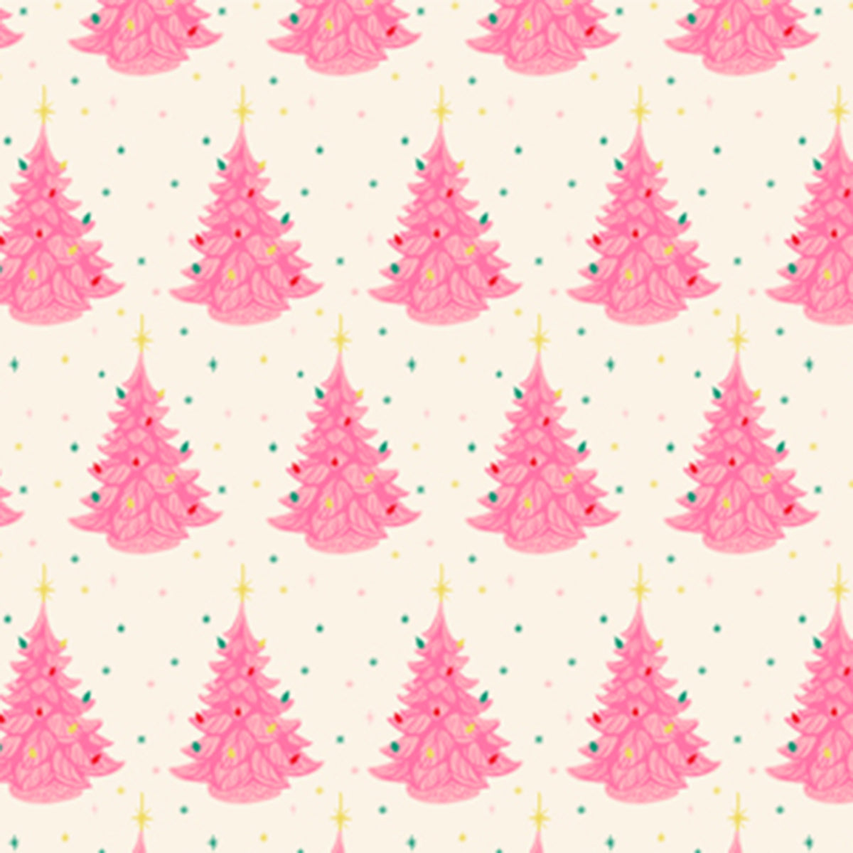 Merry Kitschmas - Christmas Trees - Cream