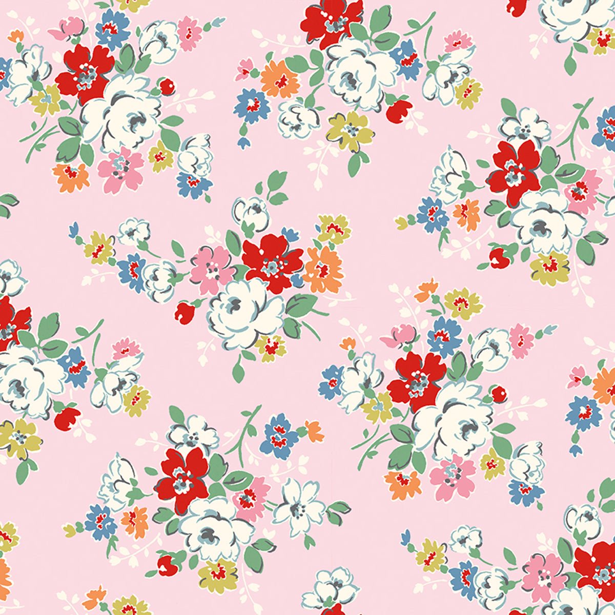 Cath Kidston - Signature Collection - Clifton Rose - Pink - Amy Kallissa