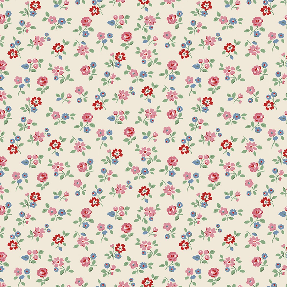 PRE-ORDER - Cath Kidston - Signature Collection - Ditsy - Cream - Amy Kallissa