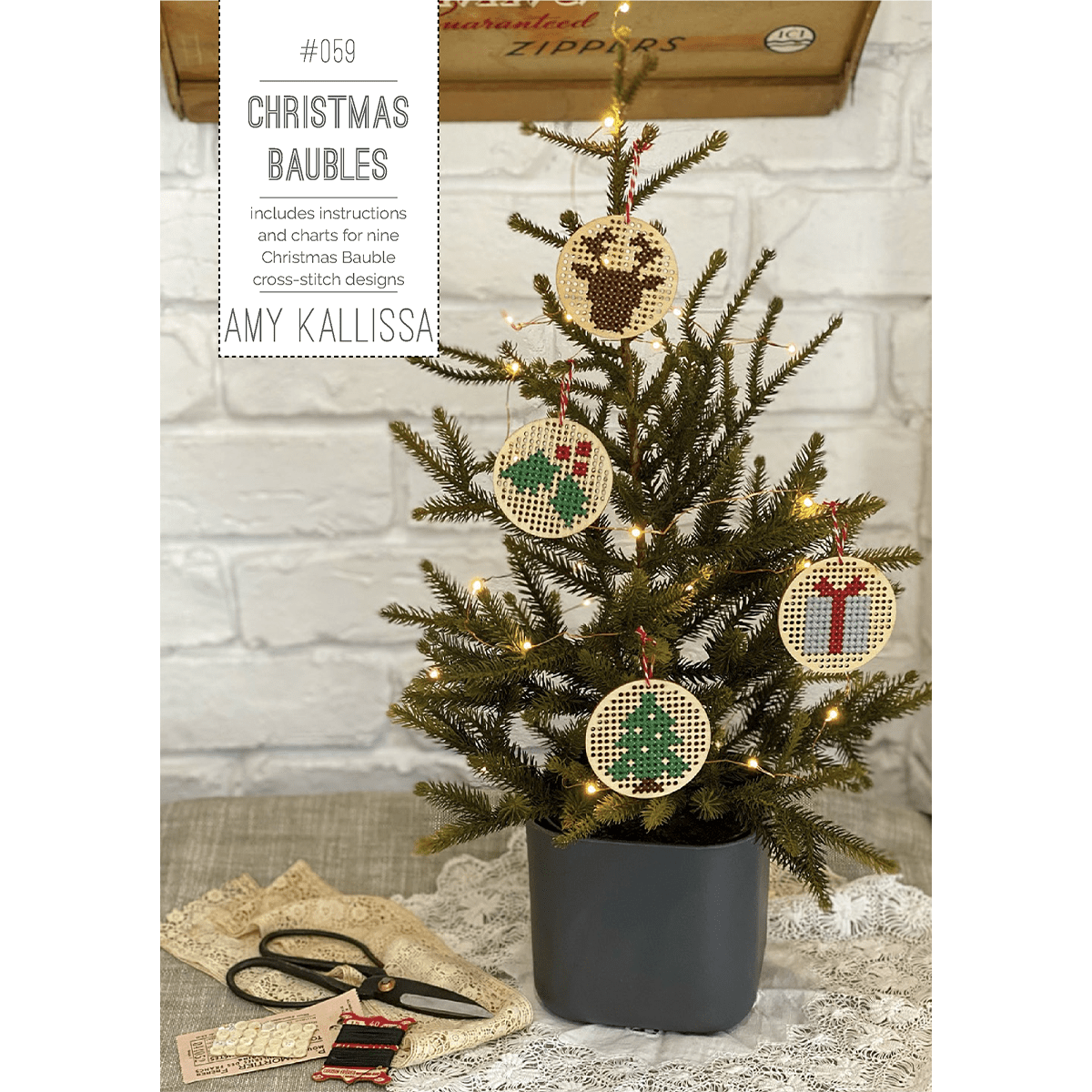 Christmas Baubles Kit - Amy Kallissa