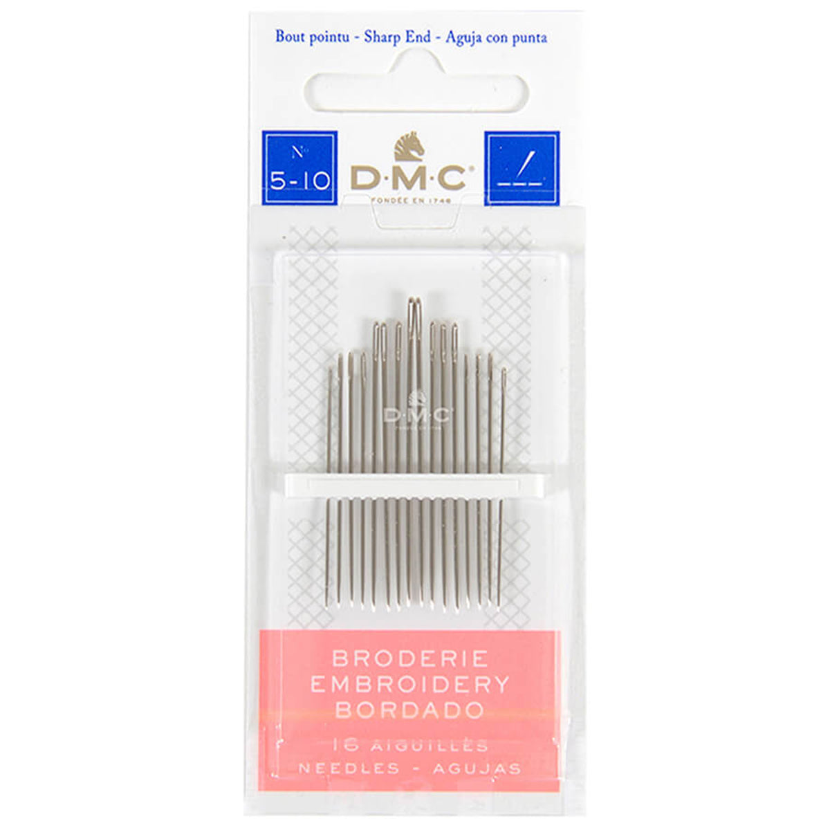 DMC Embroidery Needles - 5-10