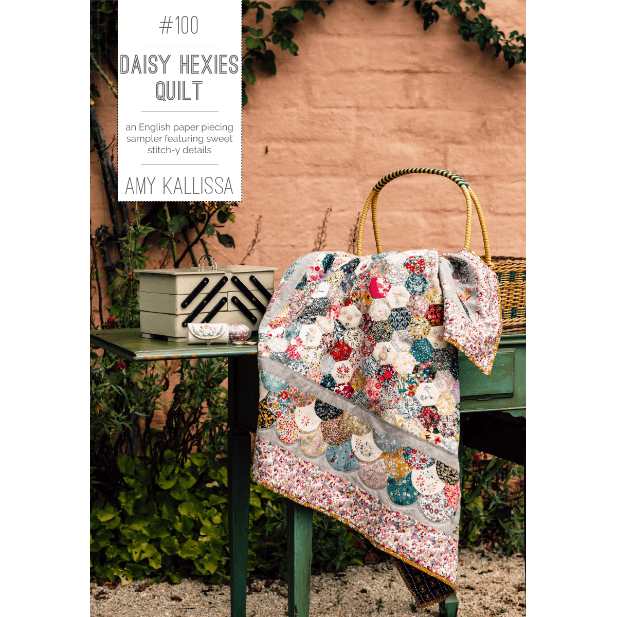 Daisy Hexies Quilt (Digital Download - PDF) - Amy Kallissa