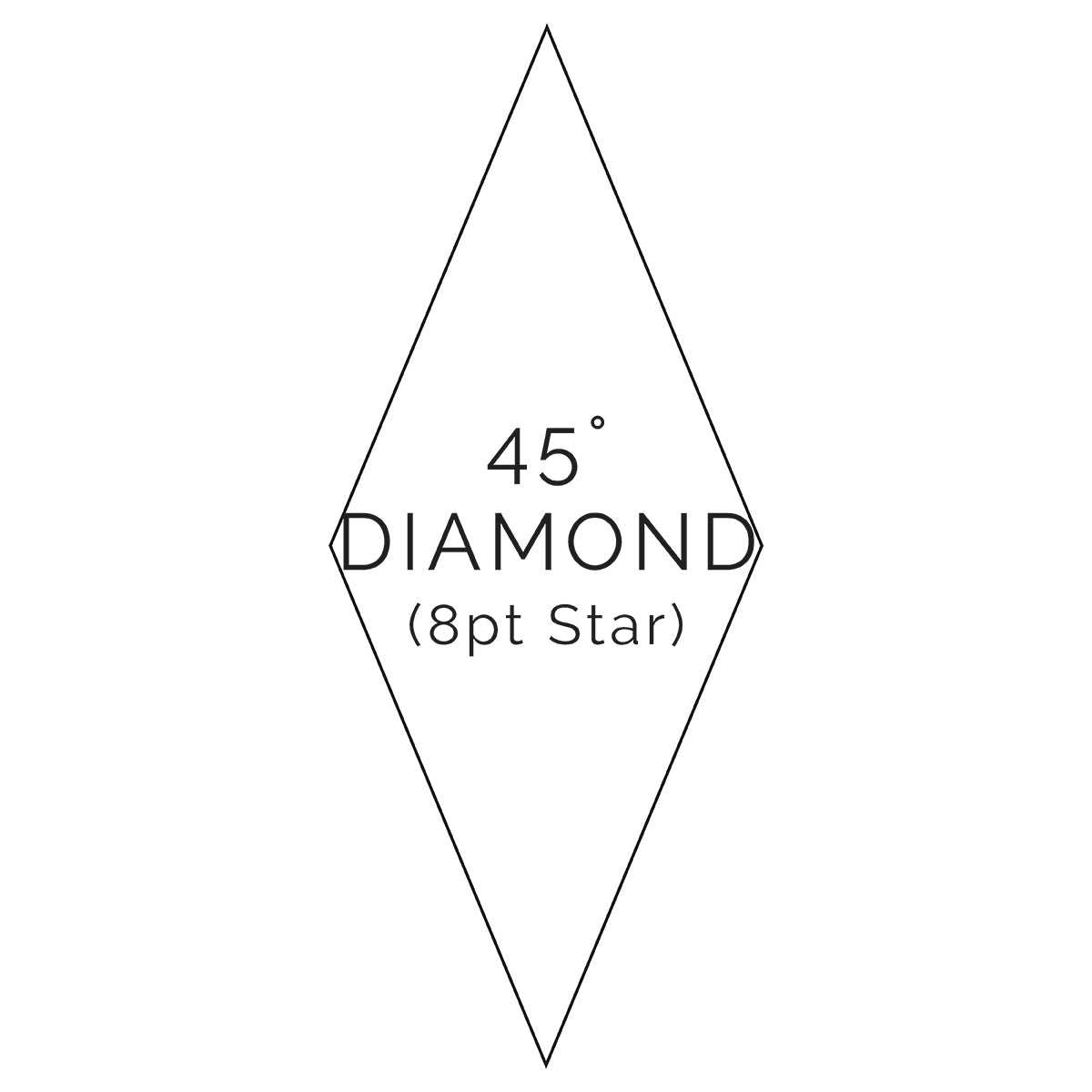 45° Diamonds (8pt Stars)