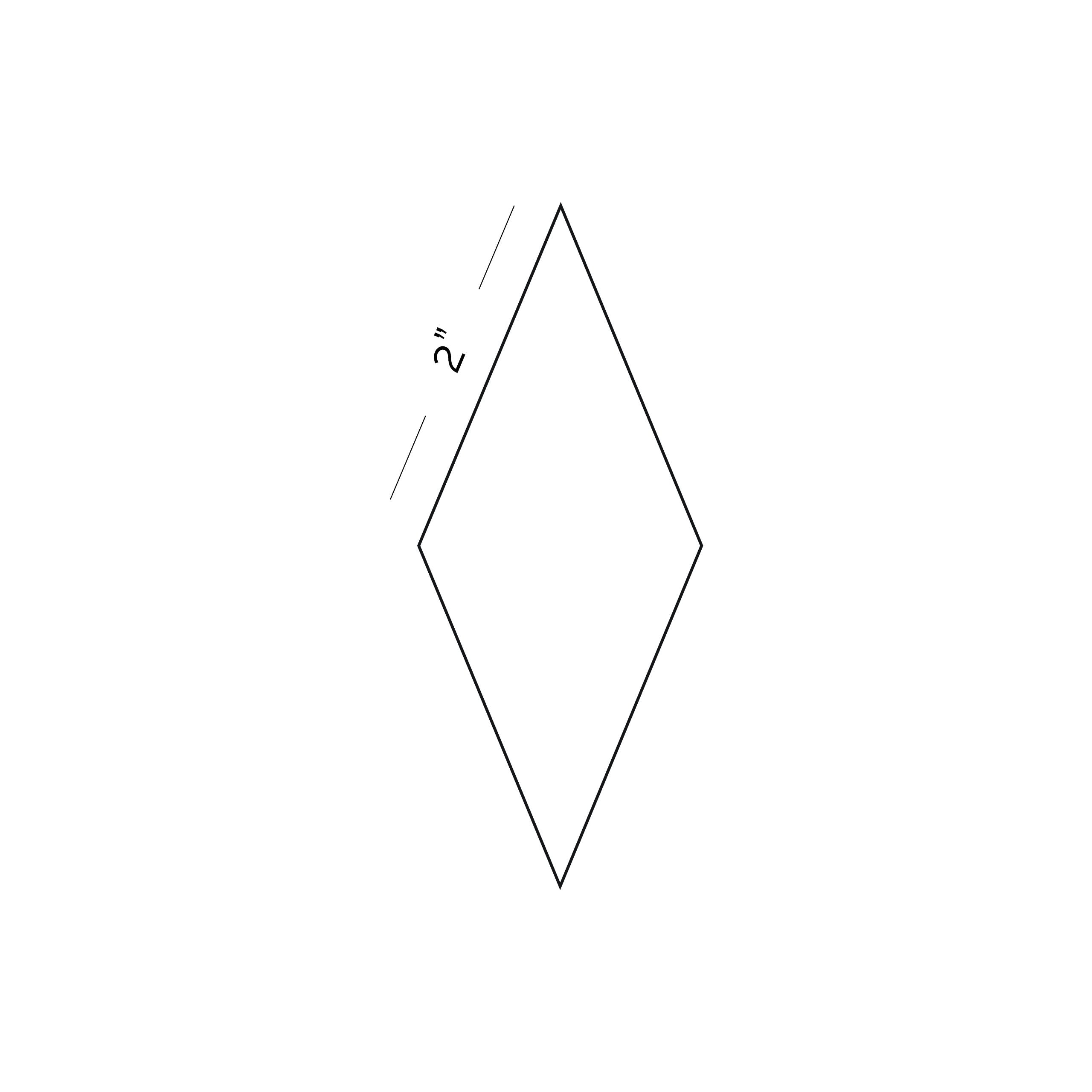 45° Diamonds (8pt Stars)