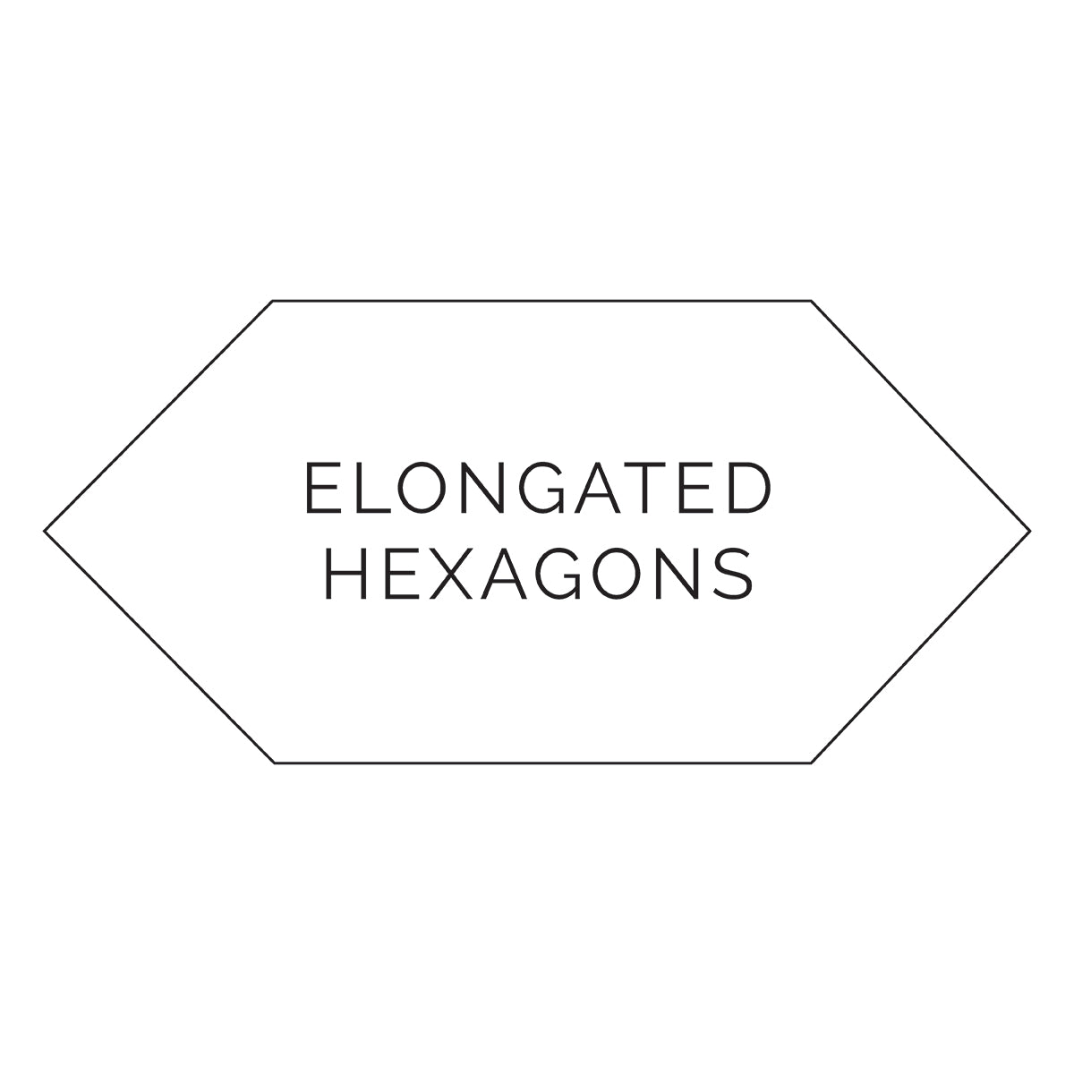 Elongated Hexagons