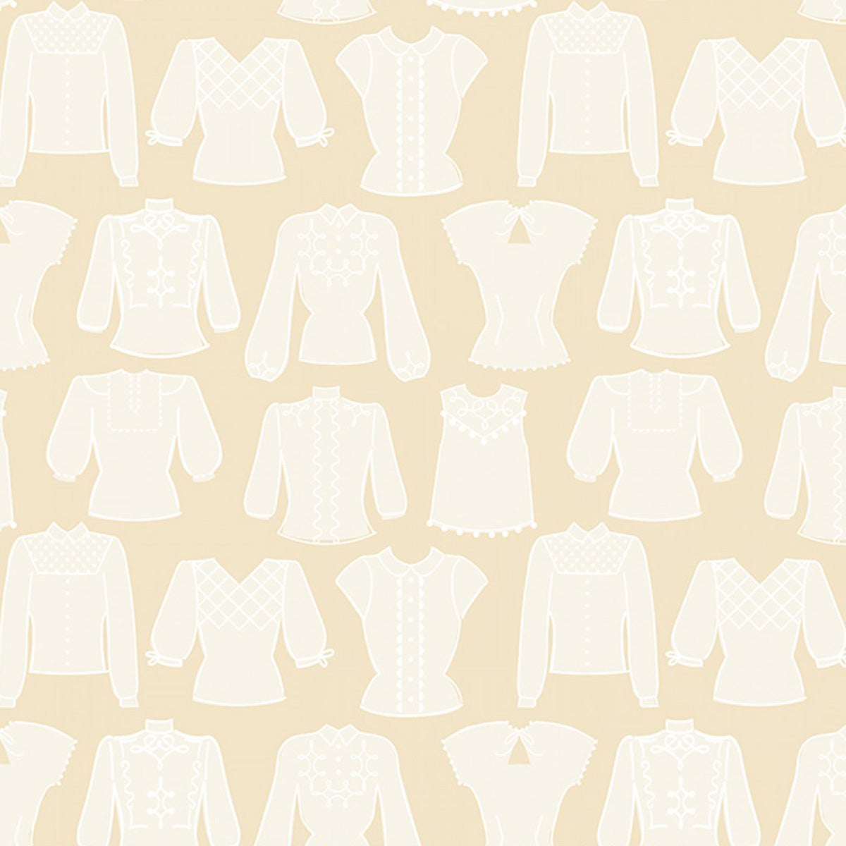 First Light - Blouses - Parchment