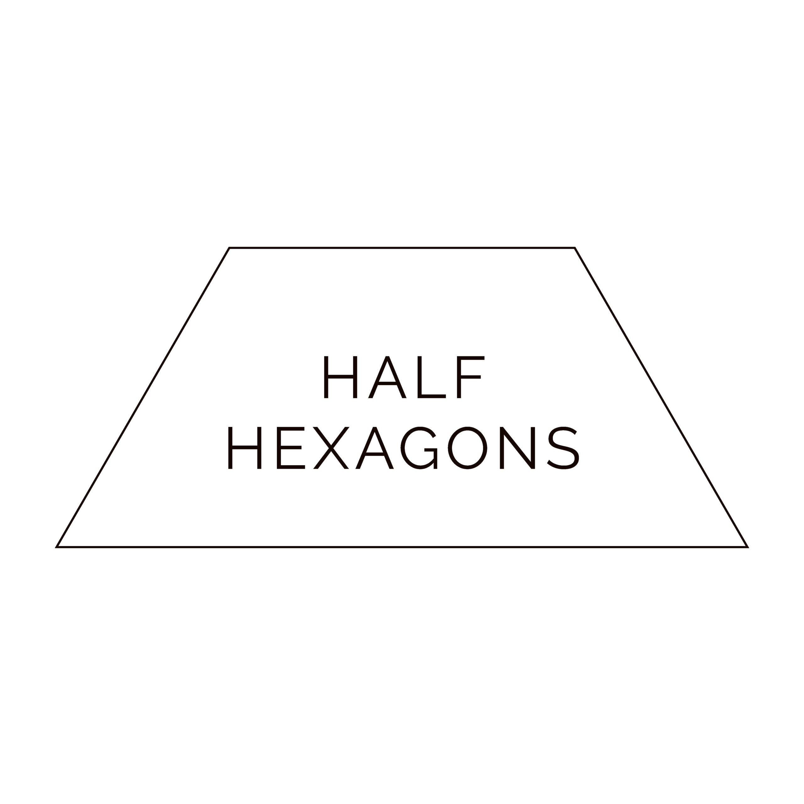 Half Hexagons