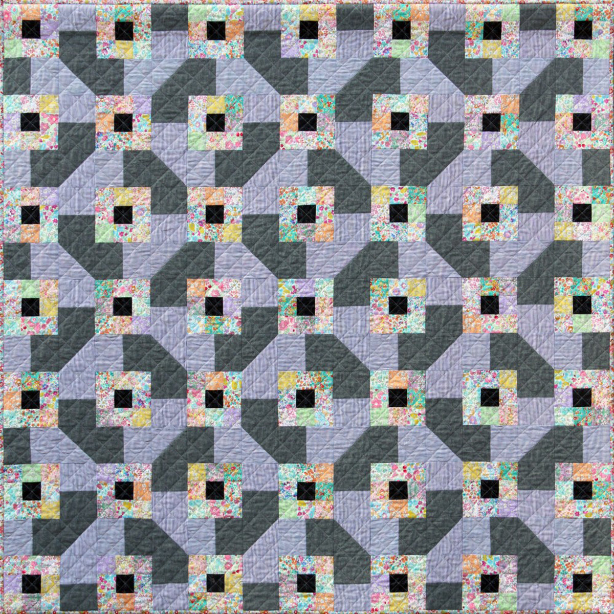Mixed Lollies Quilt Pattern