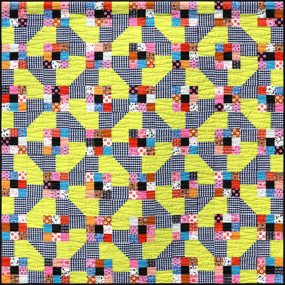 Mixed Lollies Quilt Pattern
