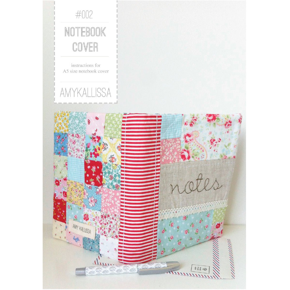 Notebook Cover (Digital Download - PDF) - Amy Kallissa