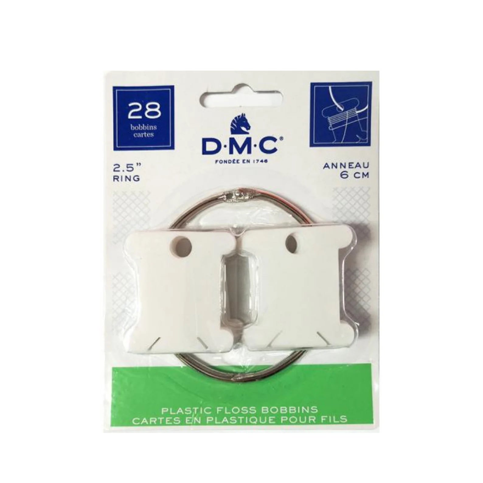 Plastic Bobbins & Ring