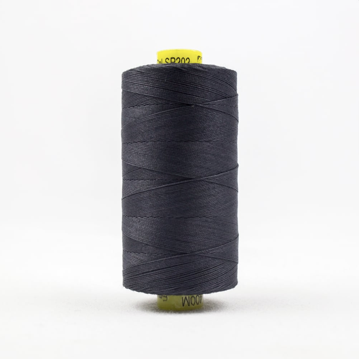 Spagetti 12wt Cotton Thread - SP202-Charcoal - 400m