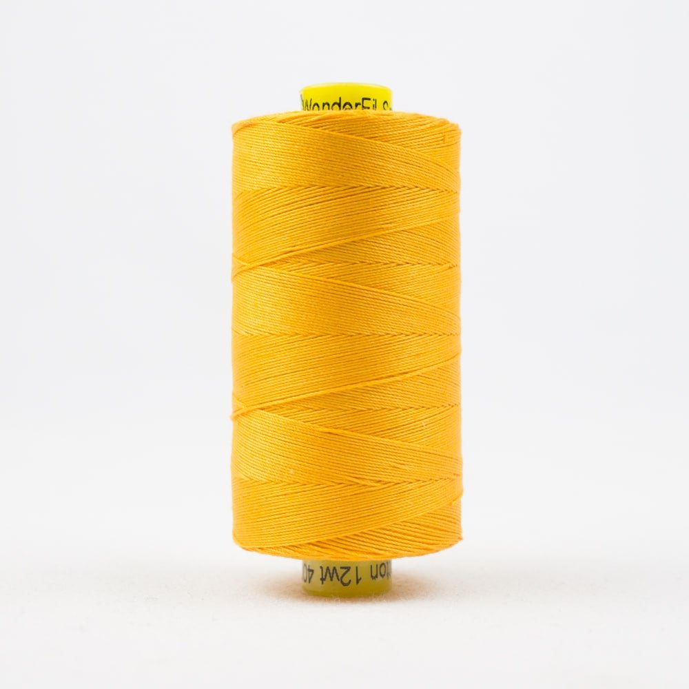 Spagetti 12wt Cotton Thread - SP47 - Marigold - 400m - Amy Kallissa