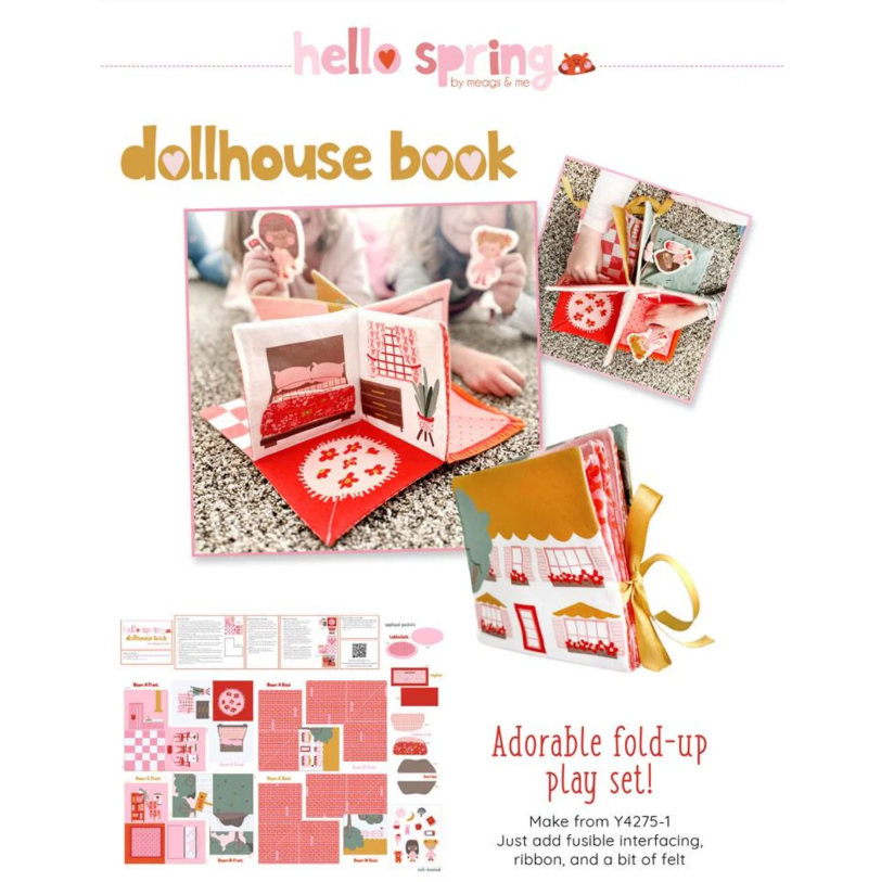 Hello Spring - Dollhouse Panel