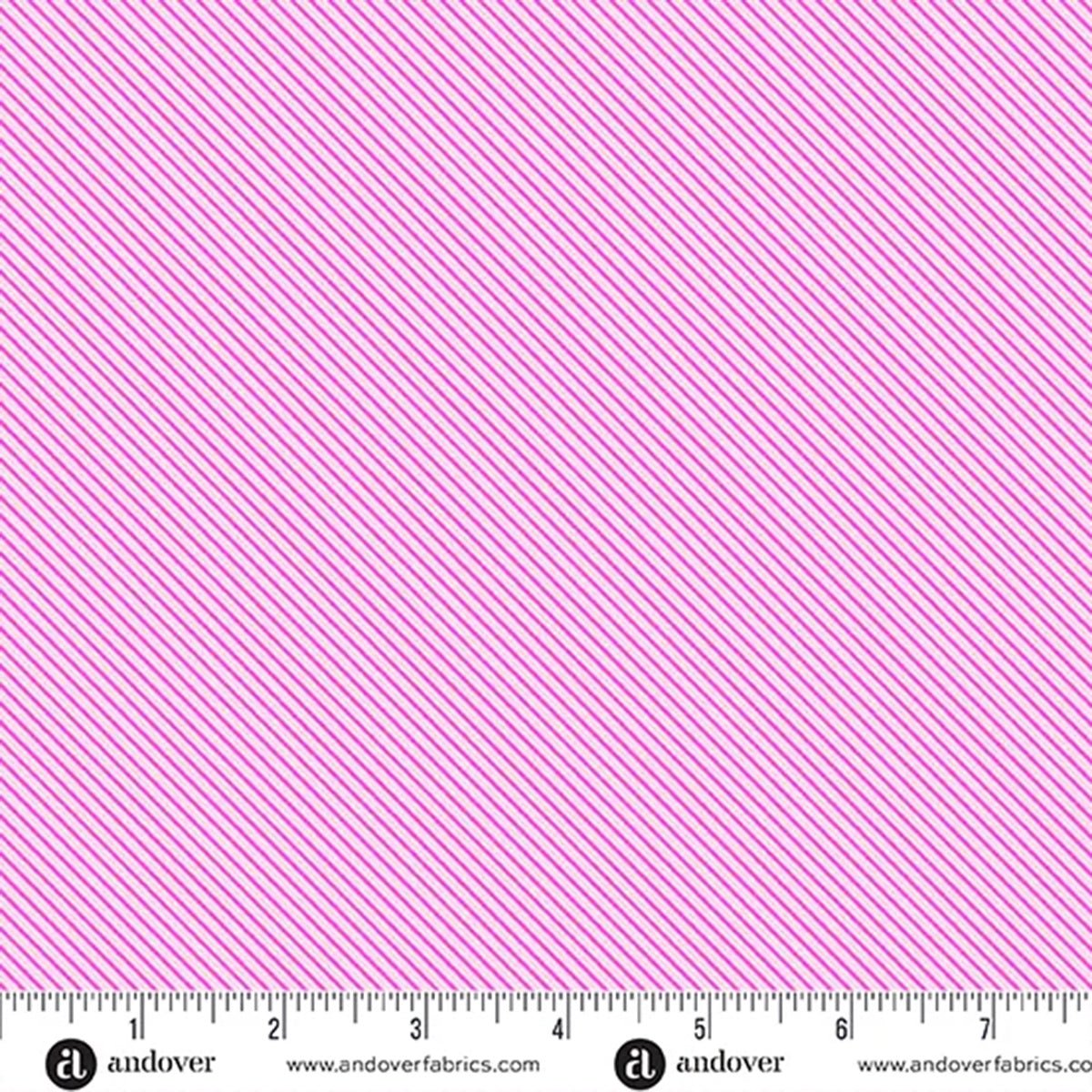 PRE-ORDER - Patchwork & Petals - Sweet Stripes - Peony - Amy Kallissa