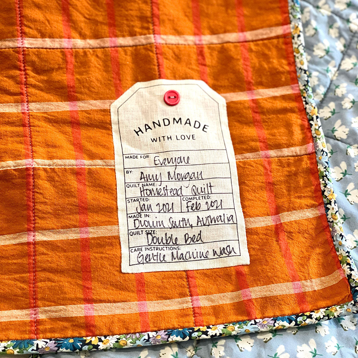 Homestead Quilt (Hard Copy)