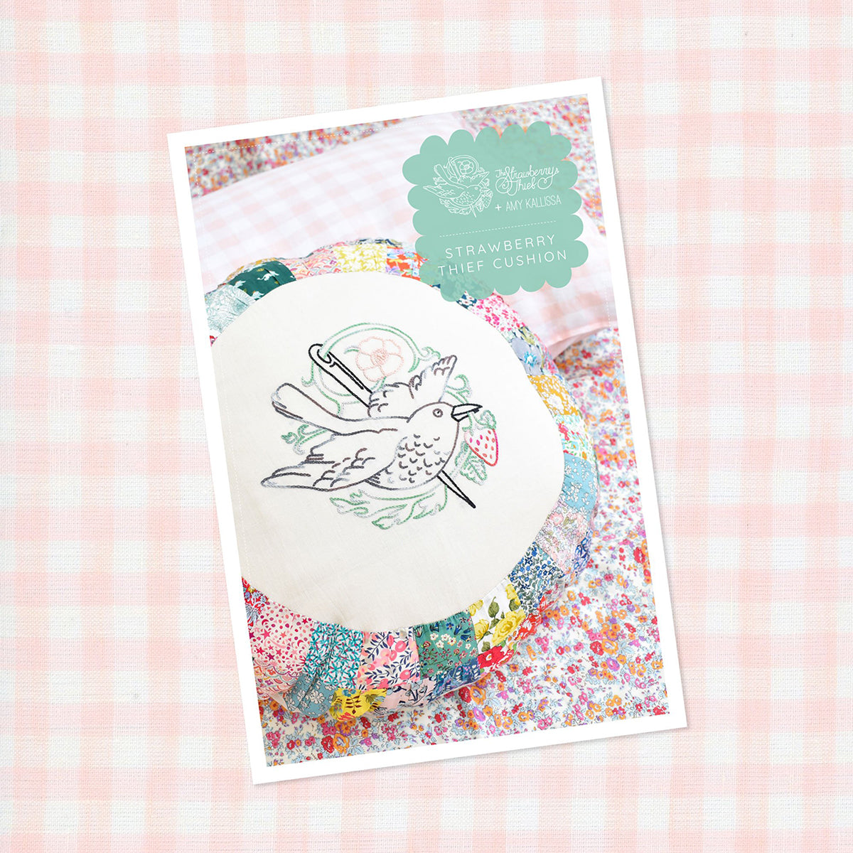 Strawberry Thief Cushion Cover Pattern