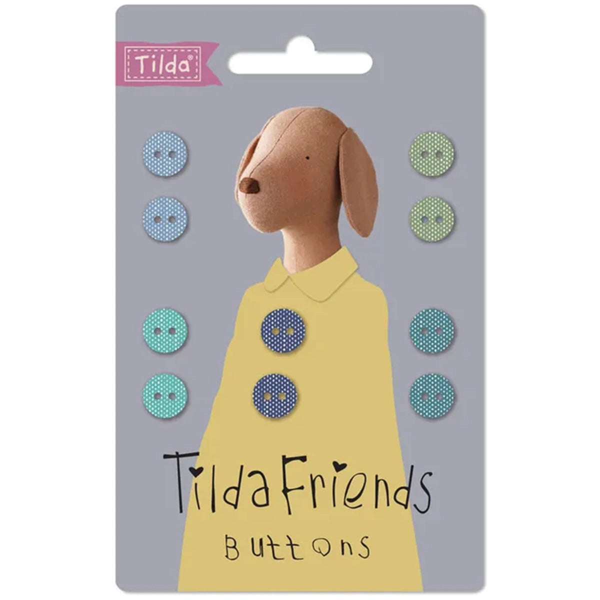Tilda Cool 9mm Buttons
