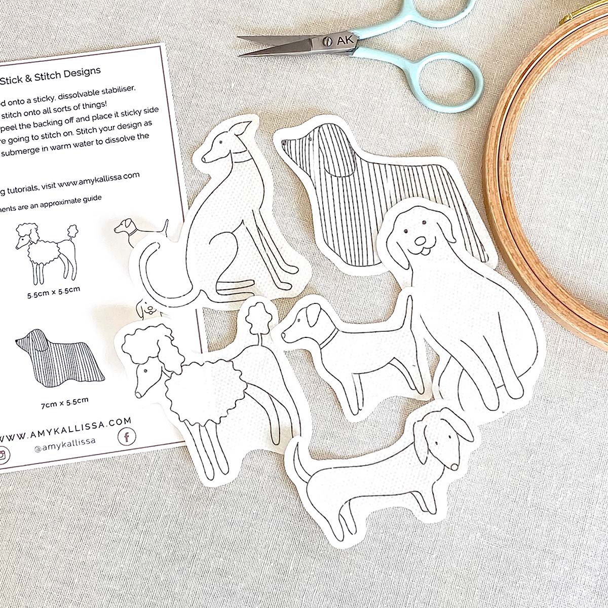 Woof Pack Stick & Stitch