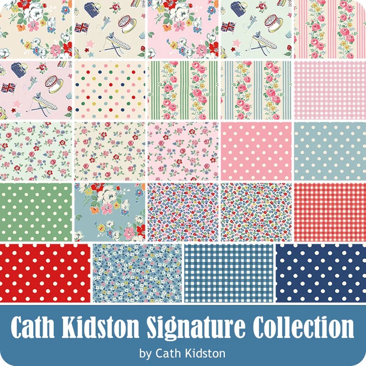 PRE-ORDER - Cath Kidston - Signature Collection - 2 1/2" Rolie Polie - Amy Kallissa