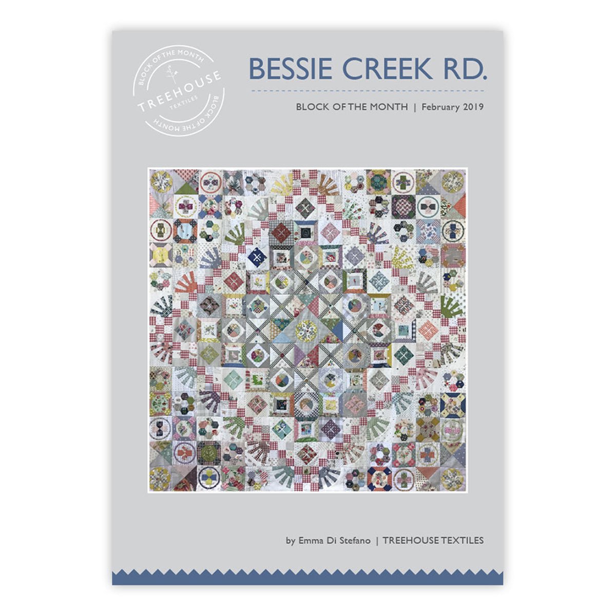 Bessie Creek Rd Quilt Pattern - Amy Kallissa