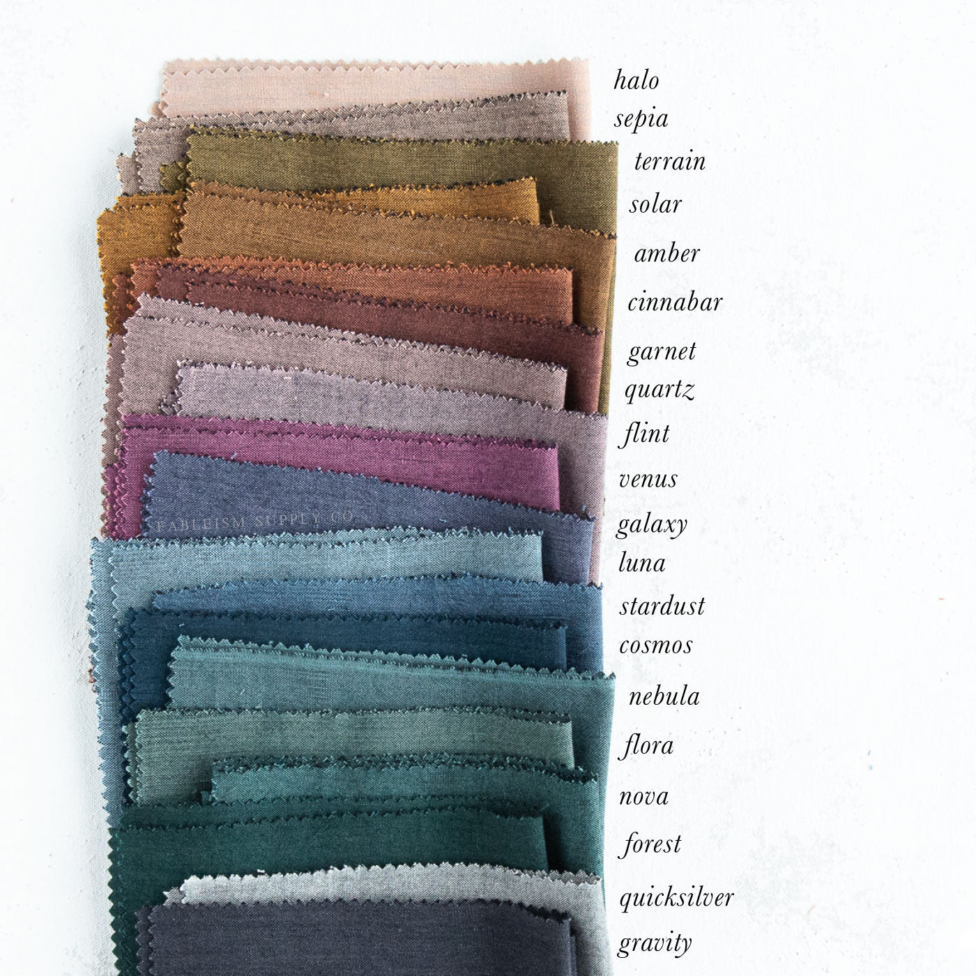 Fableism Everyday Chambray - Nocturne - FQ Bundle