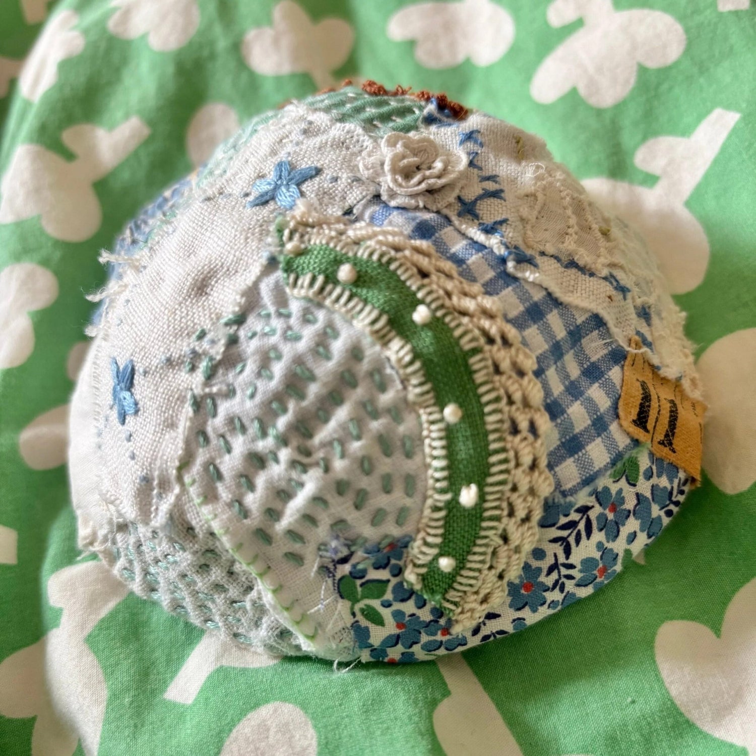 Textile Pinch Pot Pattern - Amy Kallissa