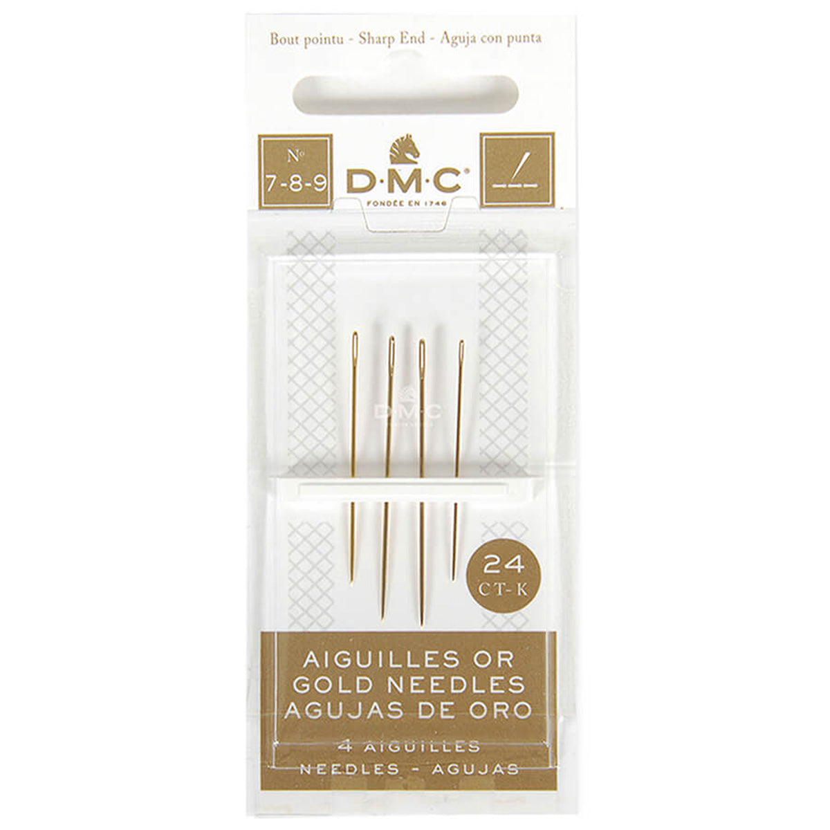 DMC 24k Gold Embroidery Needles
