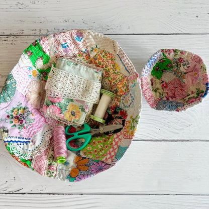 Textile Pinch Pot Pattern - Amy Kallissa