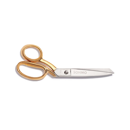 SOHMO Gold Tailoring Shears - 8" - Left Handed