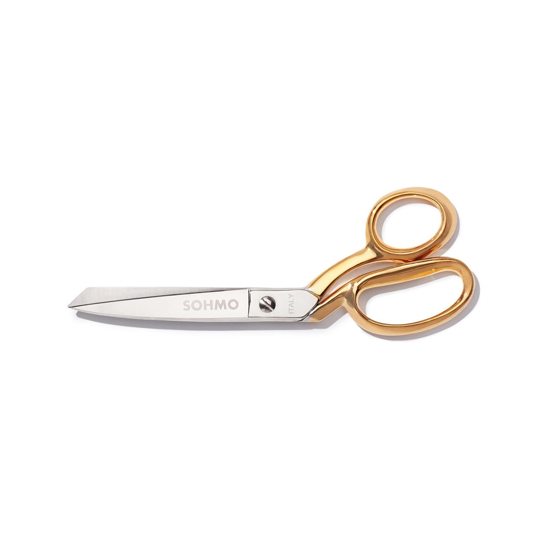 SOHMO Gold Tailoring Shears - 8" - Right Handed