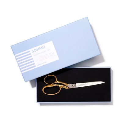 Sohmo Gold Tailoring Shears - 8" - Left Handed