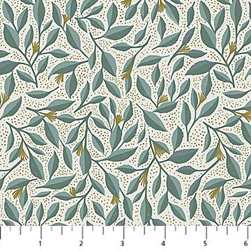 PRE-ORDER - Wild Orchard - Leaves in Cream - Amy Kallissa