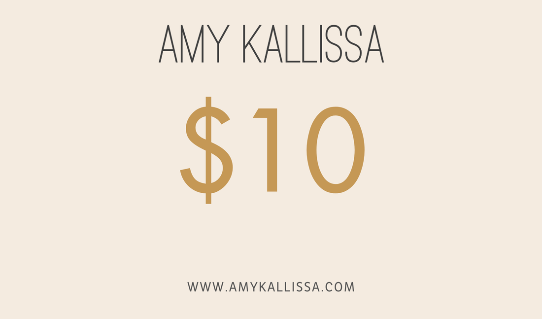 Amy Kallissa Gift Card