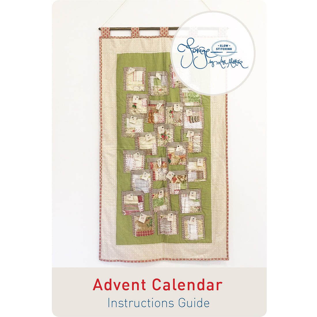 Advent Calendar Paper Pattern