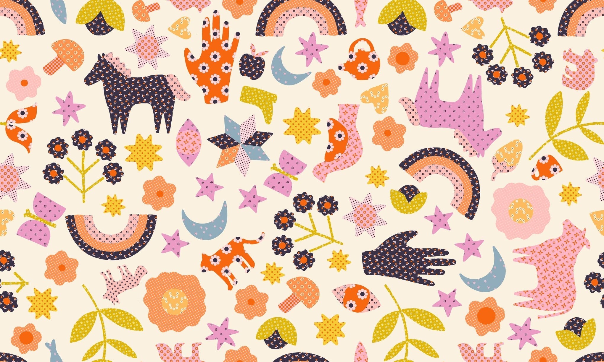 Meadow Star - Appliqué Managerie - Daisy