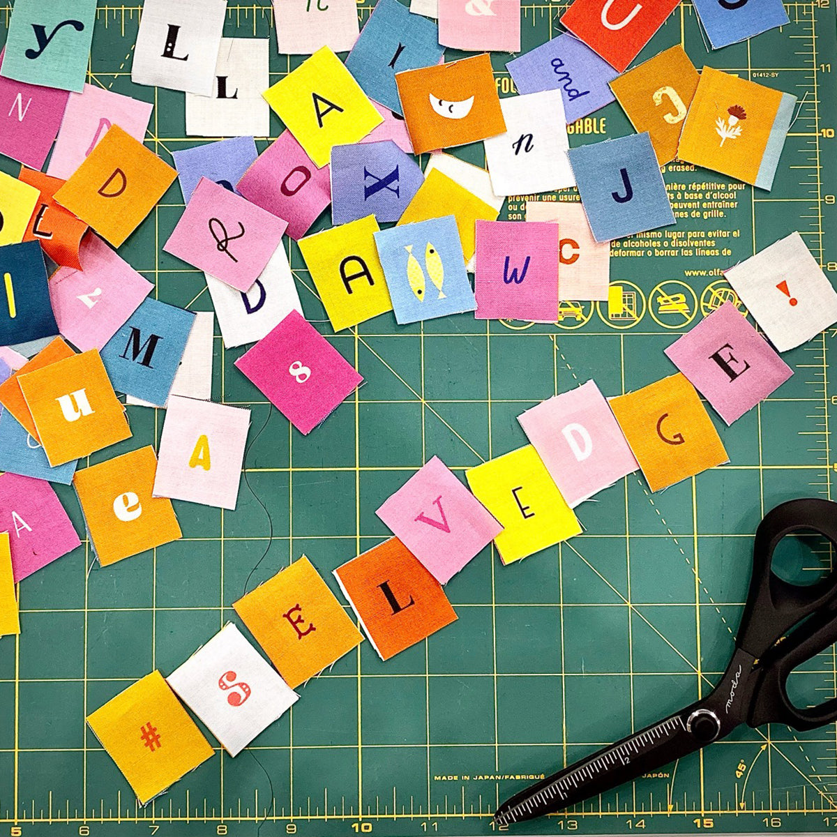 Selvedge Magic - Magic Letters