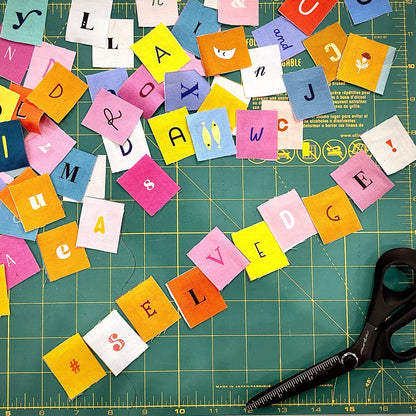 Selvedge Magic - Magic Letters