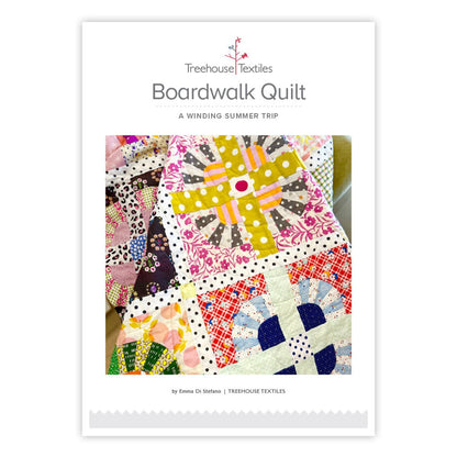 Boardwalk Quilt Pattern &amp; Templates - Amy Kallissa