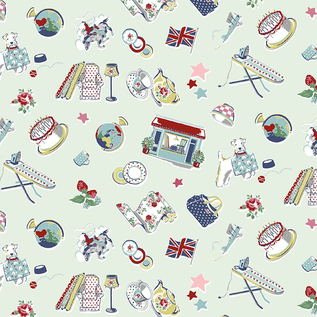 Cath Kidston - Signature Collection - Icons - Mist - Amy Kallissa