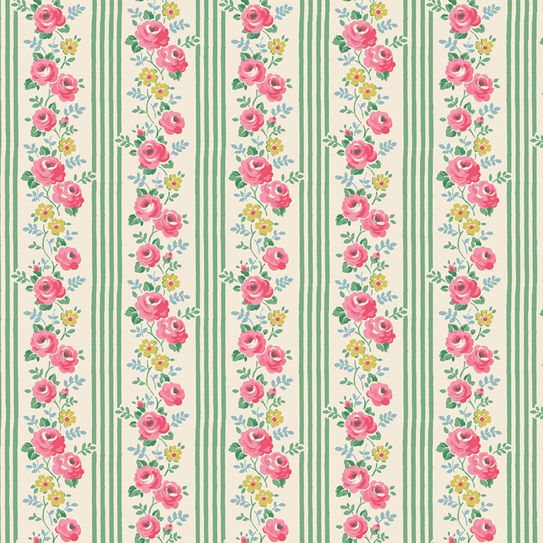 Cath Kidston - Signature Collection - Stripe - Green - Amy Kallissa