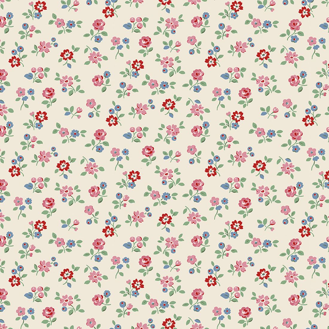 Cath Kidston - Signature Collection - Ditsy - Cream