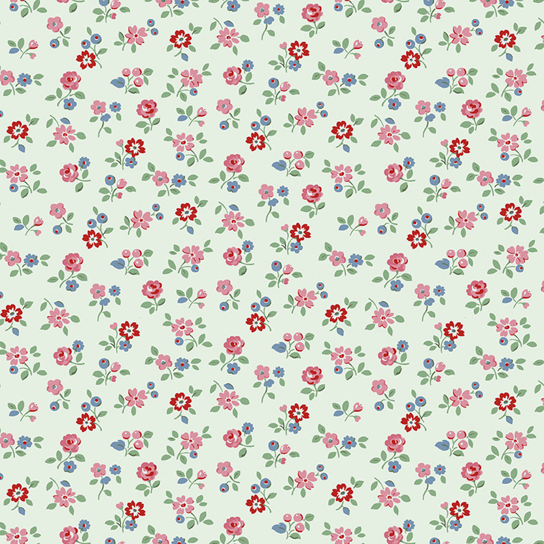 Cath Kidston - Signature Collection - Ditsy - Mist
