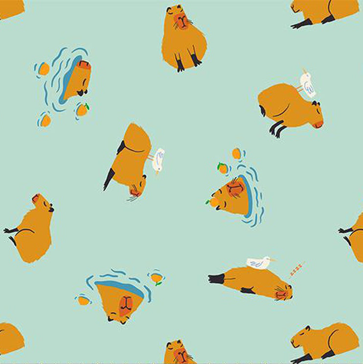 Animal Animal - Capybara - Minty
