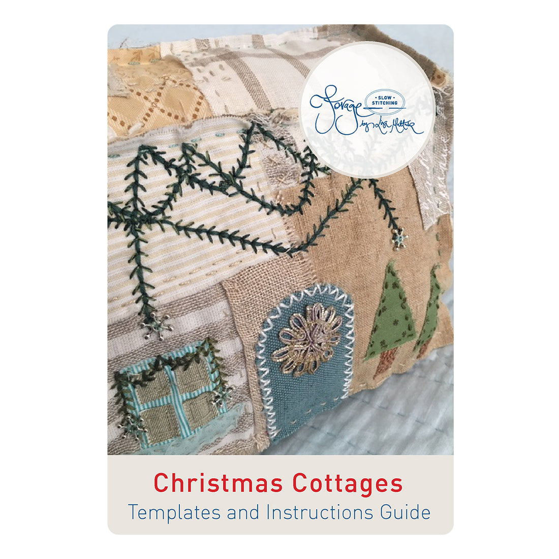 Christmas Cottages Paper Pattern