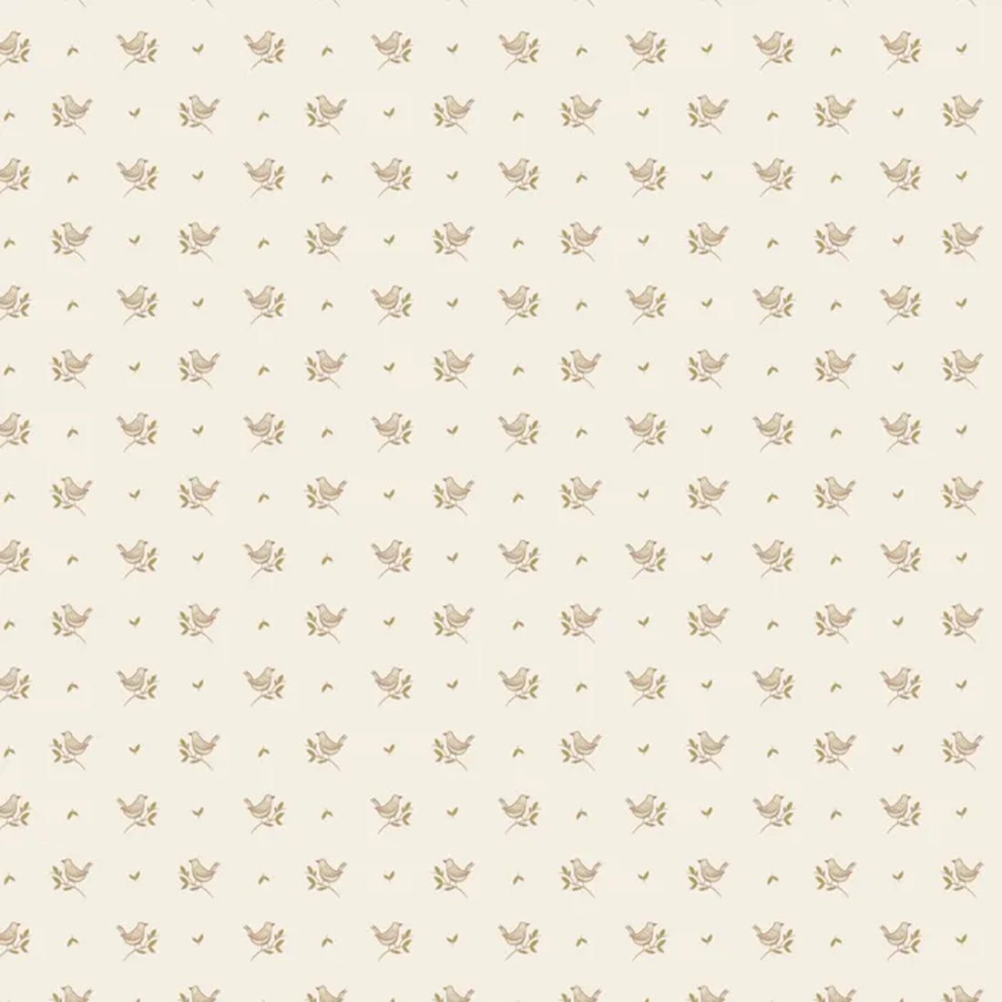 Conversational Prints - Bird - Brown