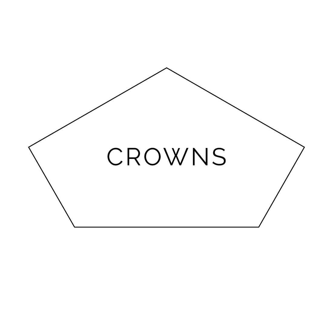 60° Crowns
