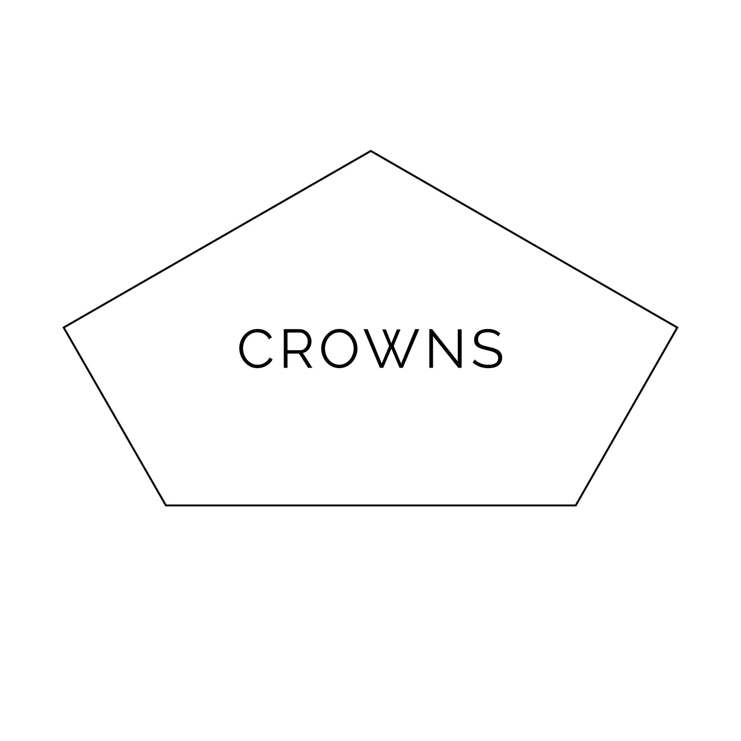 60° Crowns